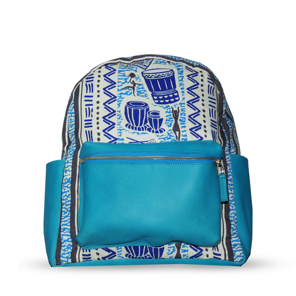 Lamu Turquoise Backpack