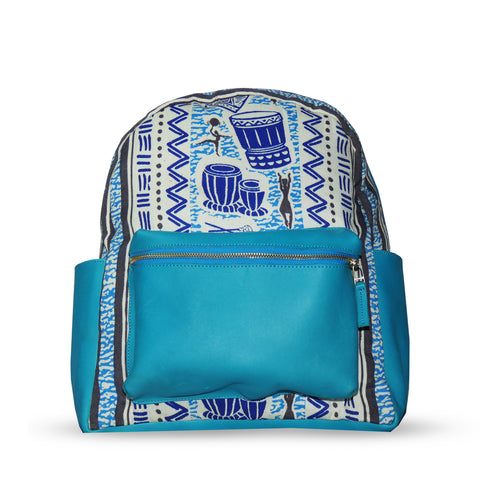 Lamu Turquoise Backpack