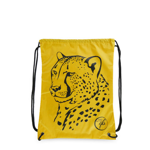 Yellow Drawstring Bag