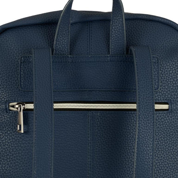 Blue Patterned backpack